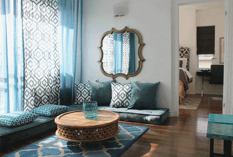 A Moroccan Living Room 