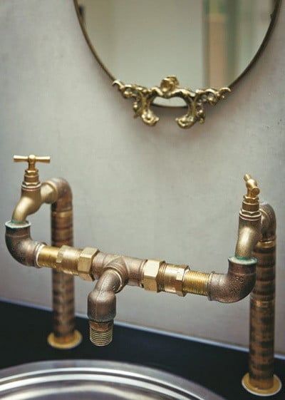 Modern Steampunk Bathroom Faucet