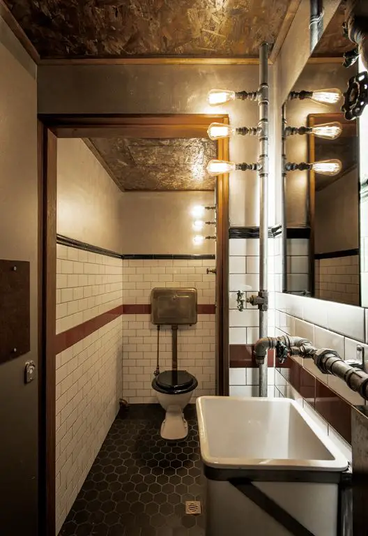 Steampunk Bathroom Decor
