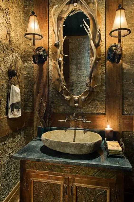 Steampunk Bathroom Vanity