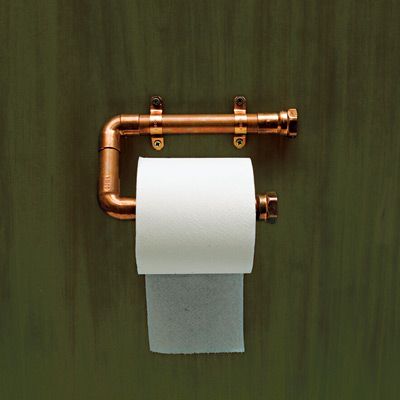 Steampunk Toilet Paper Holder