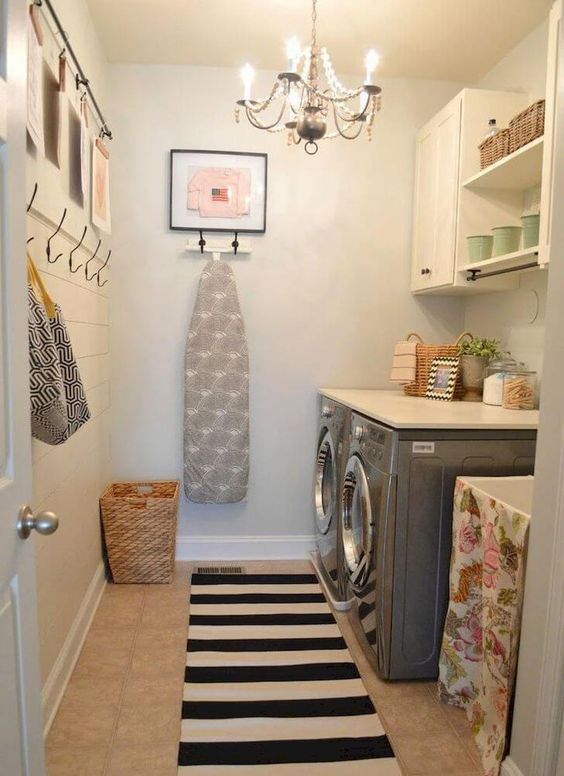Vintage Basement Laundry Room Ideas