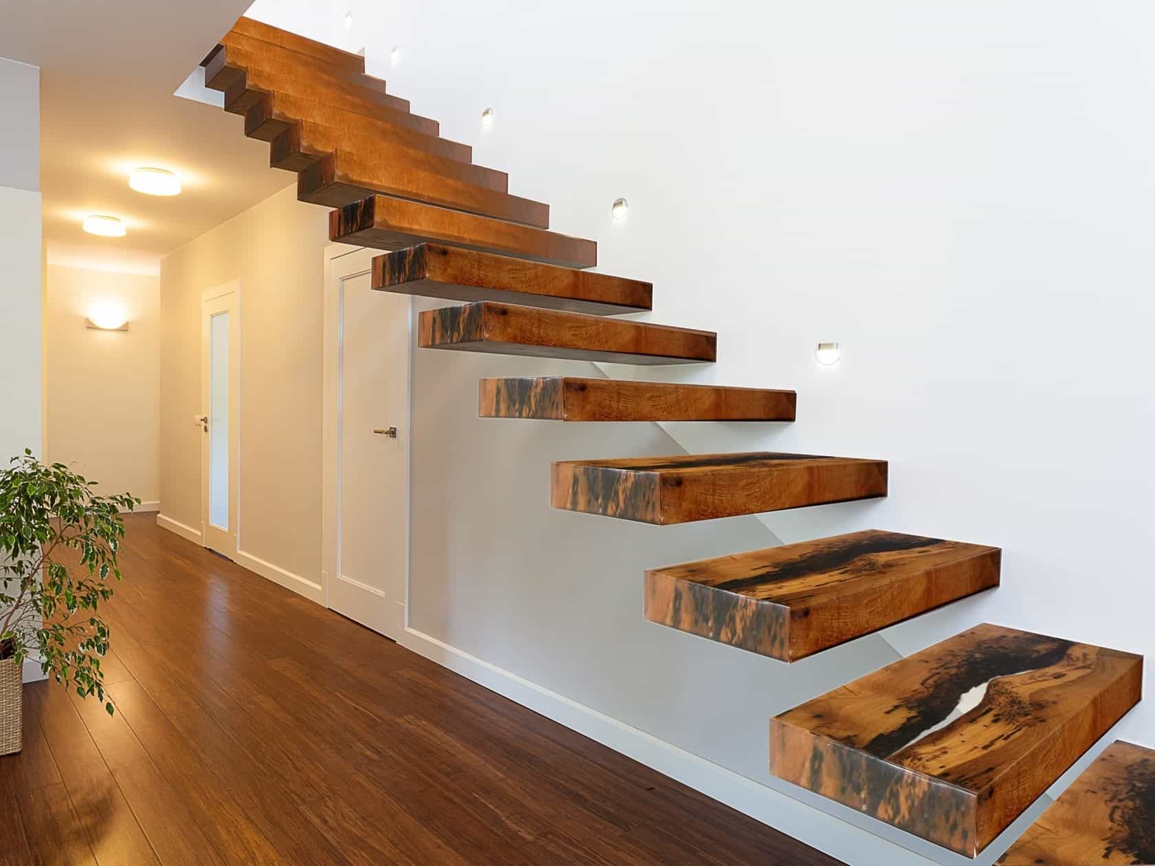 A Floating Treads Staircase 