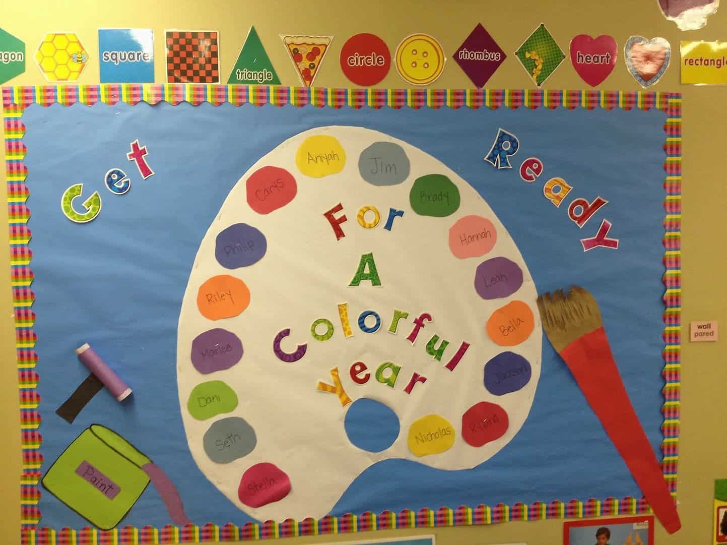 A Colorful Bulletin Board
