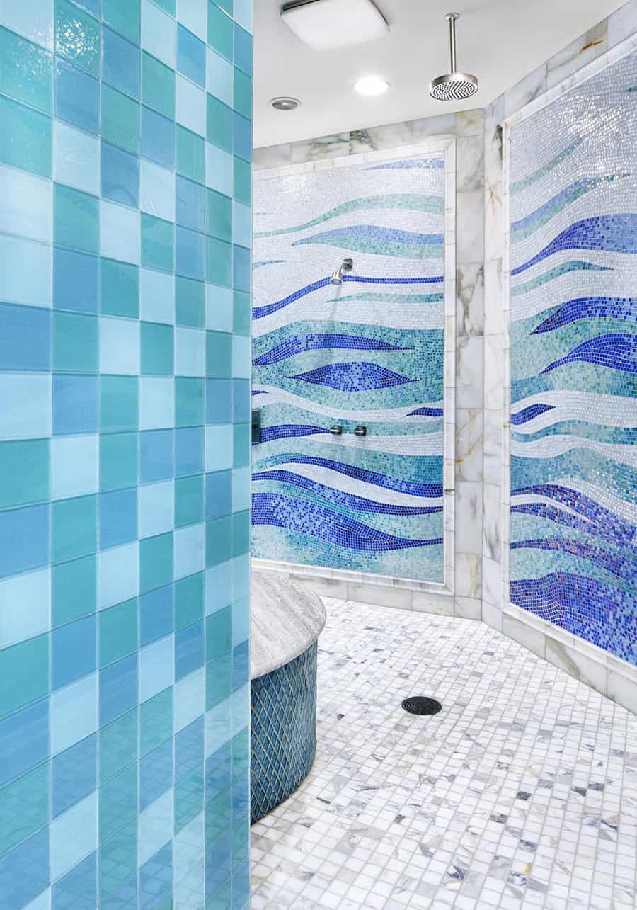Mediterranian Style Bathroom Tiles