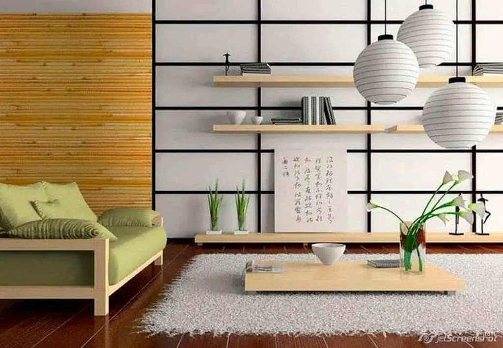 minimalist japanese living