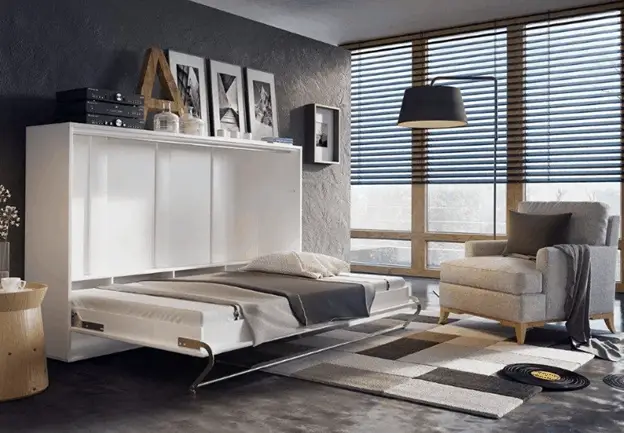ideas turning living room into bedroom
