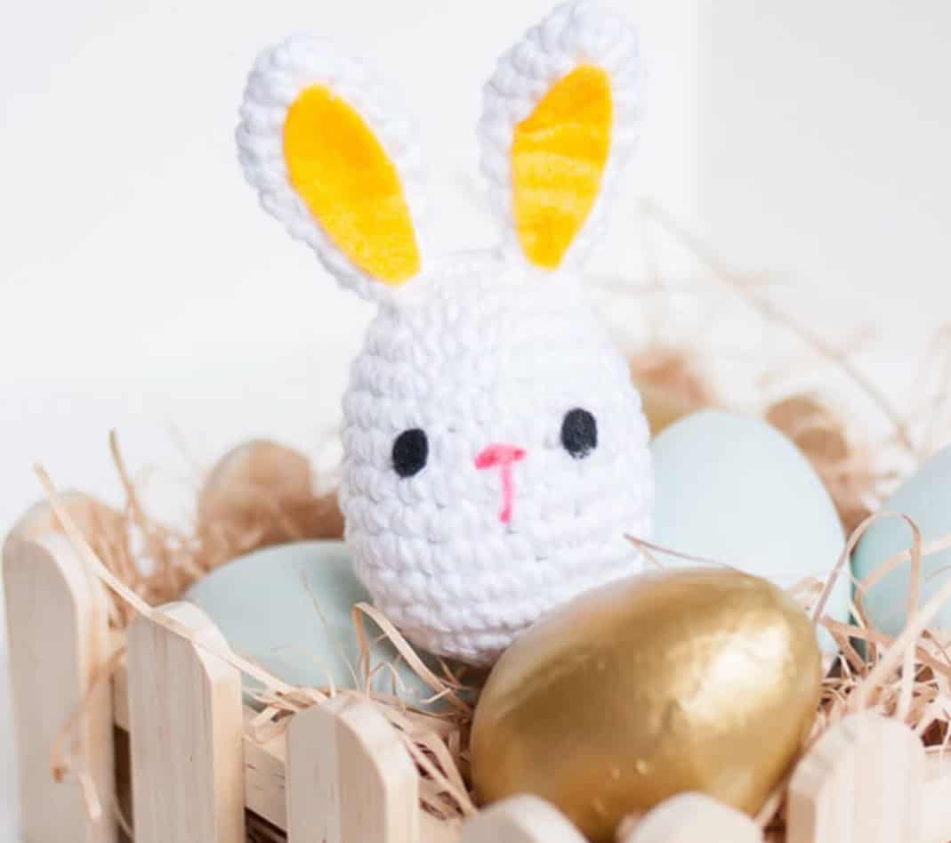 Crochet Easter Bunny Rattle