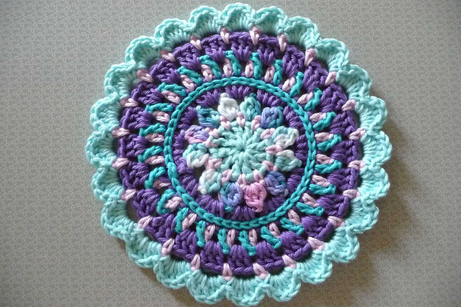 Crochet Mandala Little Spring