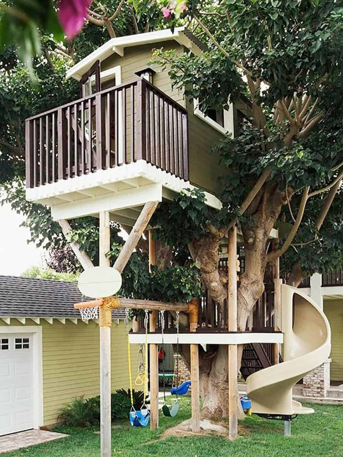 Treehouse for your cute little jungle experience