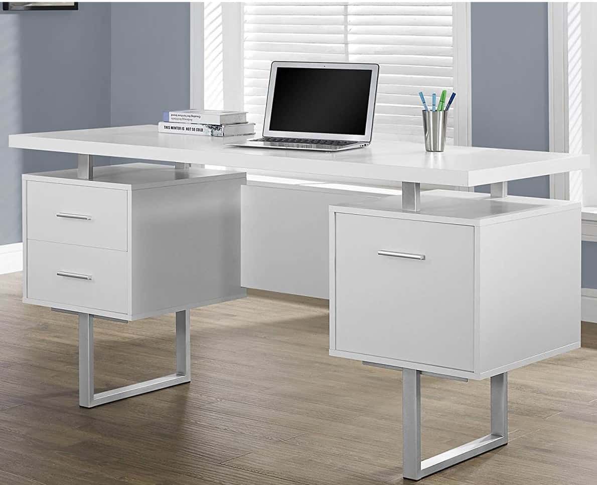 Computer Desk with filing drawers