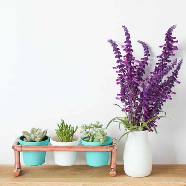 DIY Mini Plant Stand