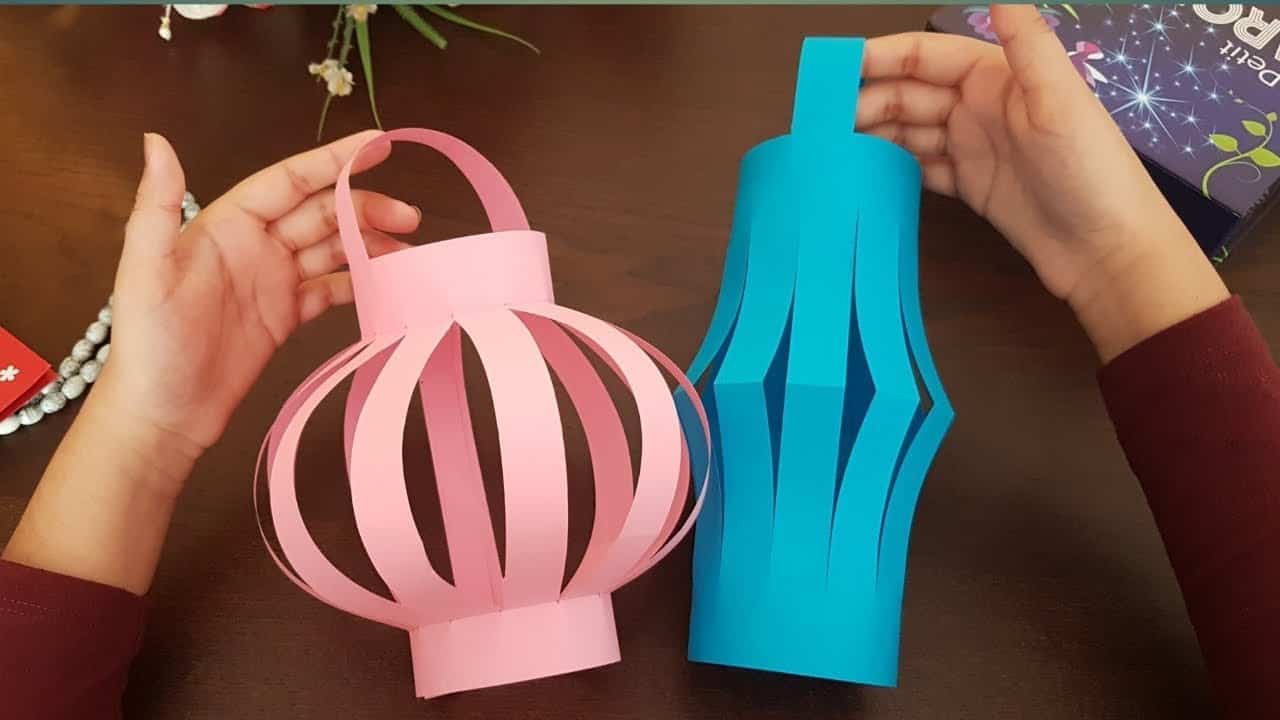 DIY Ramadan Paper Lanterns Decorations