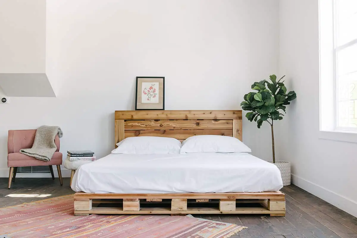 DIY Wooden Crates Bed Frame