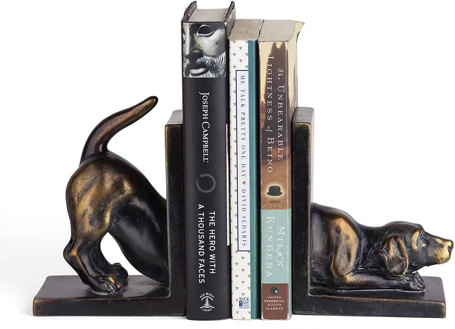 Faux Ceramic Animal Bookends