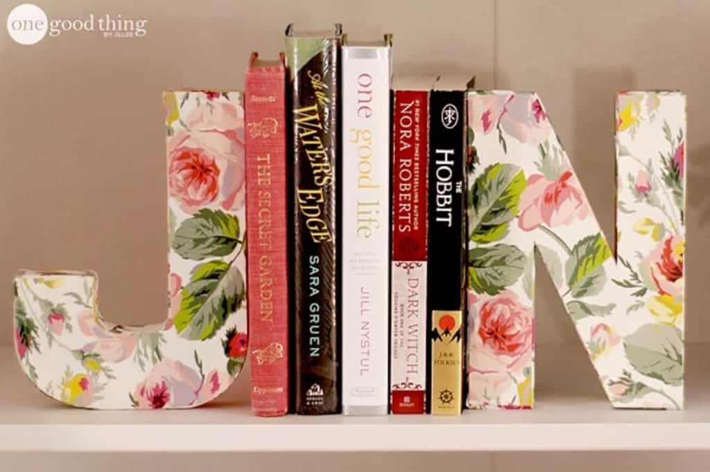 Letter Bookends