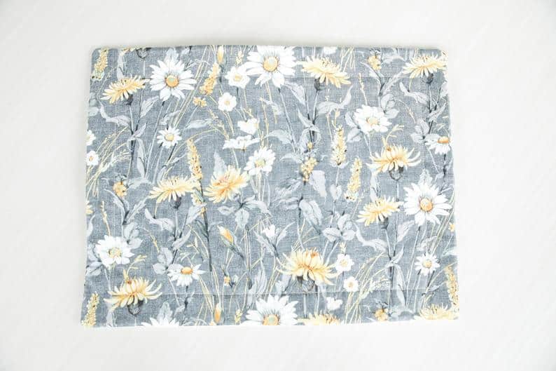 DIY Floral Fabric Placemat