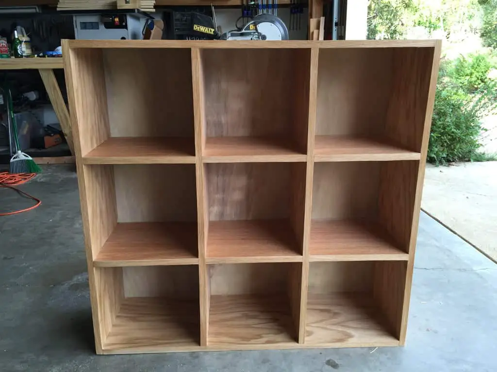 Single Sheet DIY Plywood Organizer