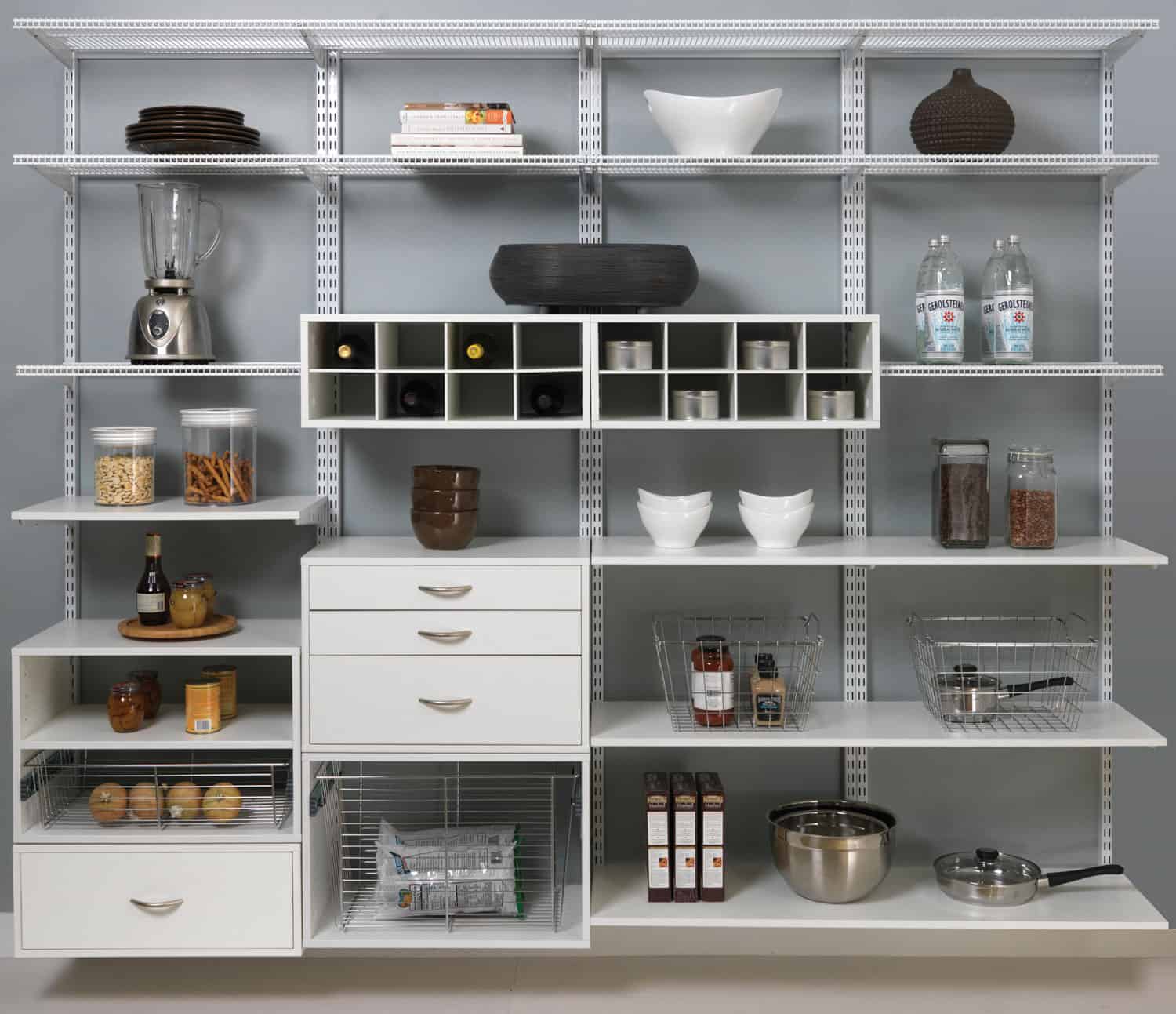 DIY Adjustable Pantry Shelves