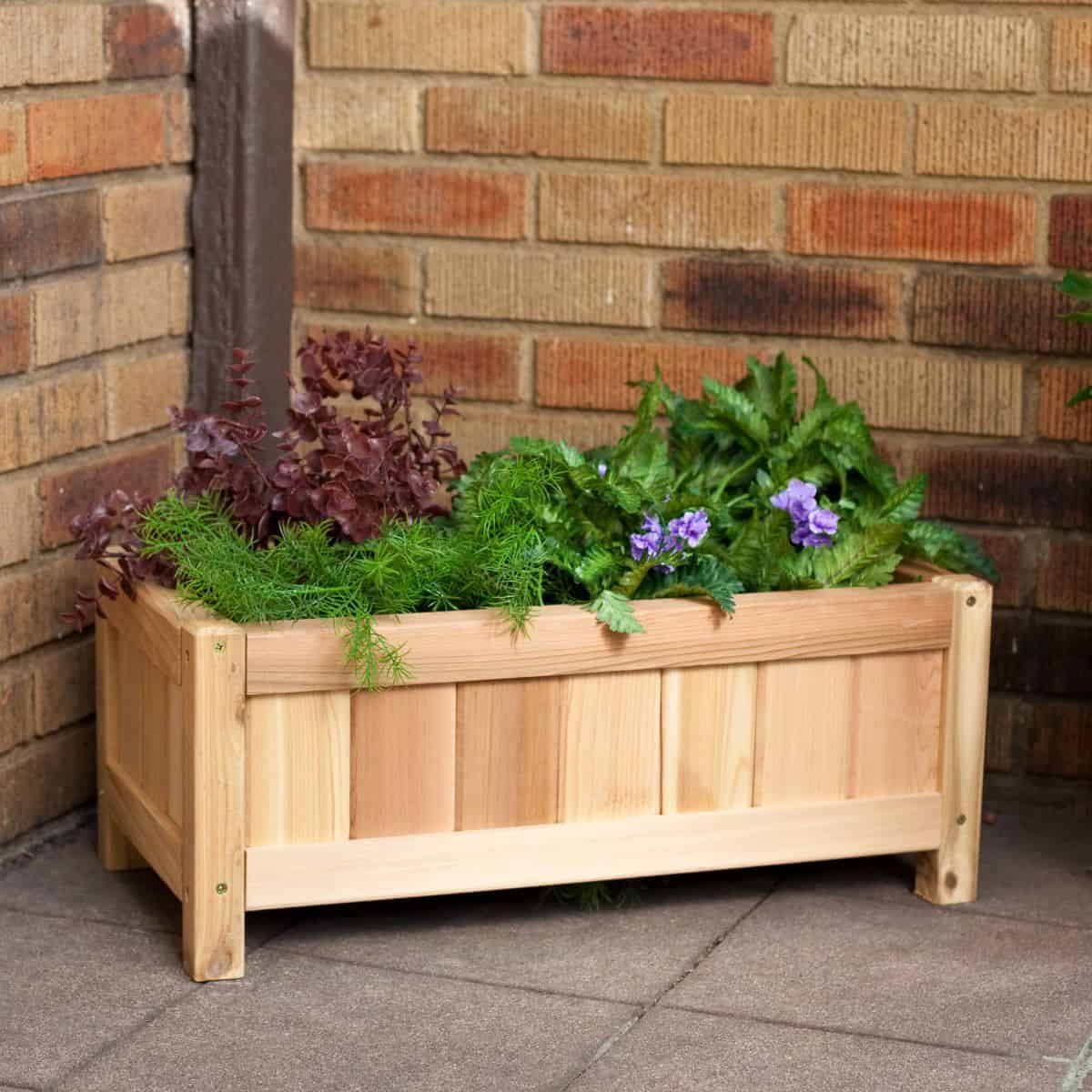 DIY Basic Planter Box