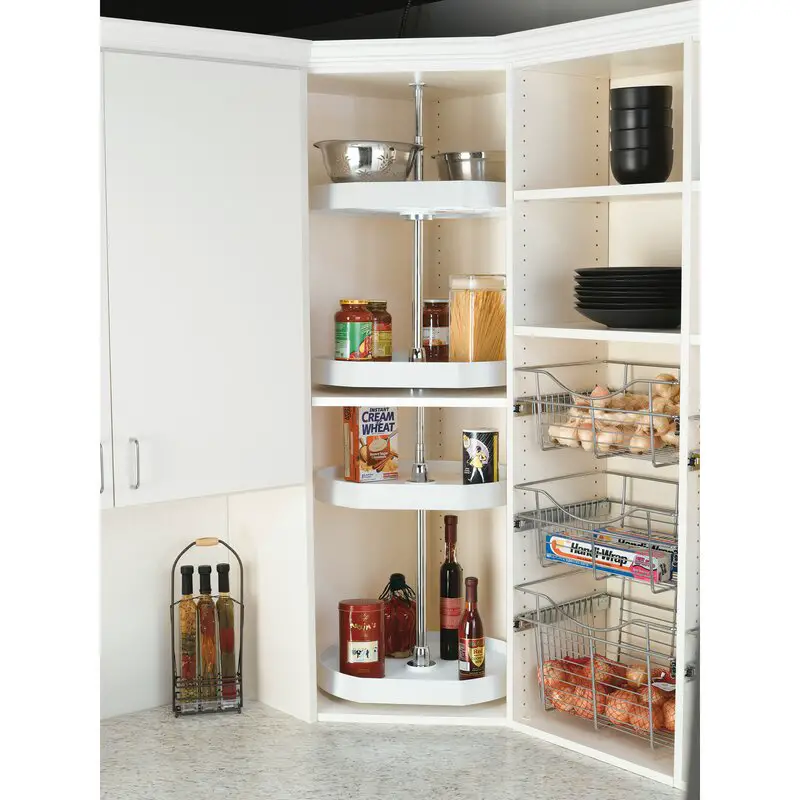 DIY Curvaceous Pantry Shelves