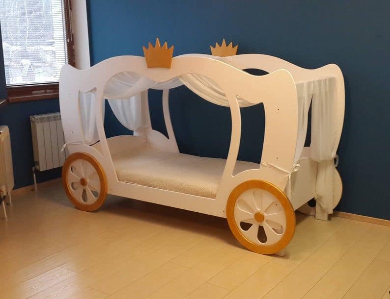 DIY Princess Toddler Bed