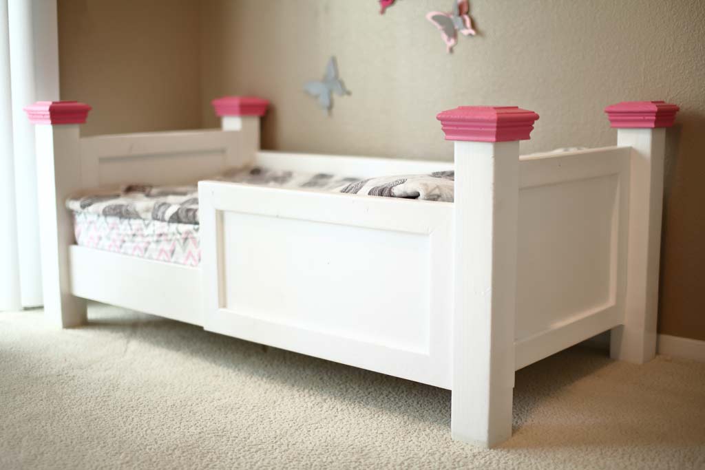 DIY Toddler Bed Using Construction Lumber