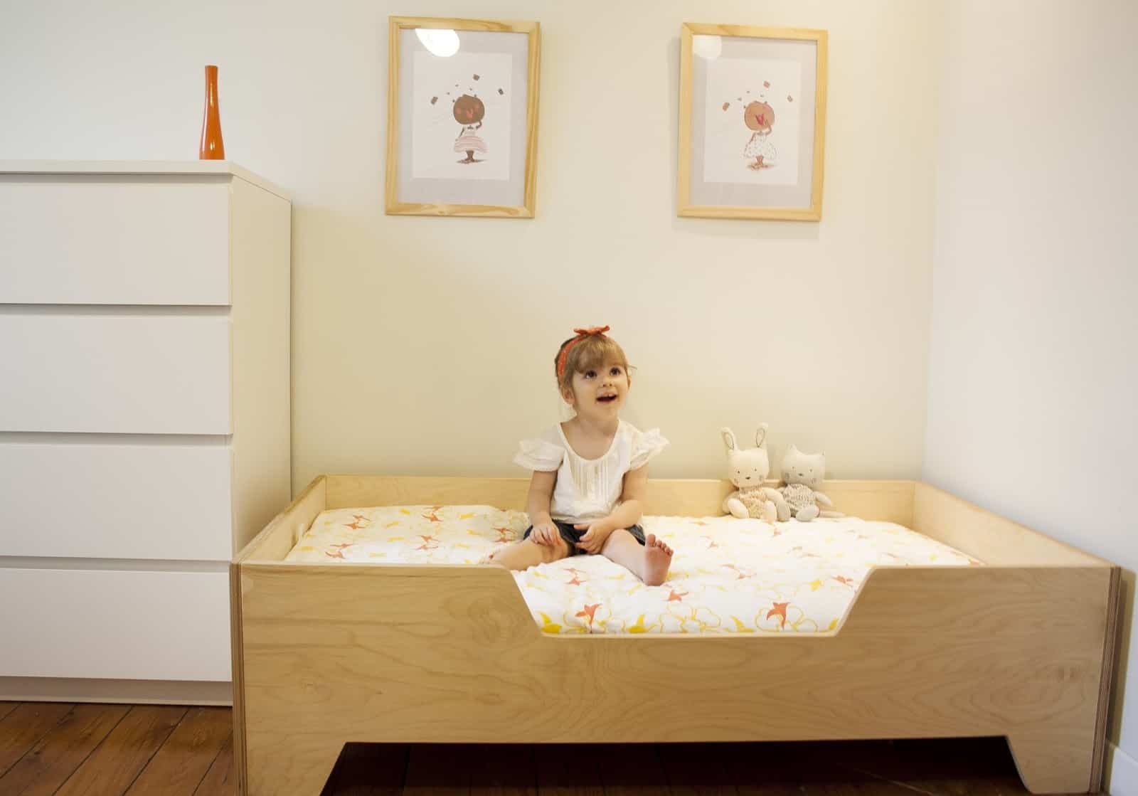DIY Toddler Bed for Girl