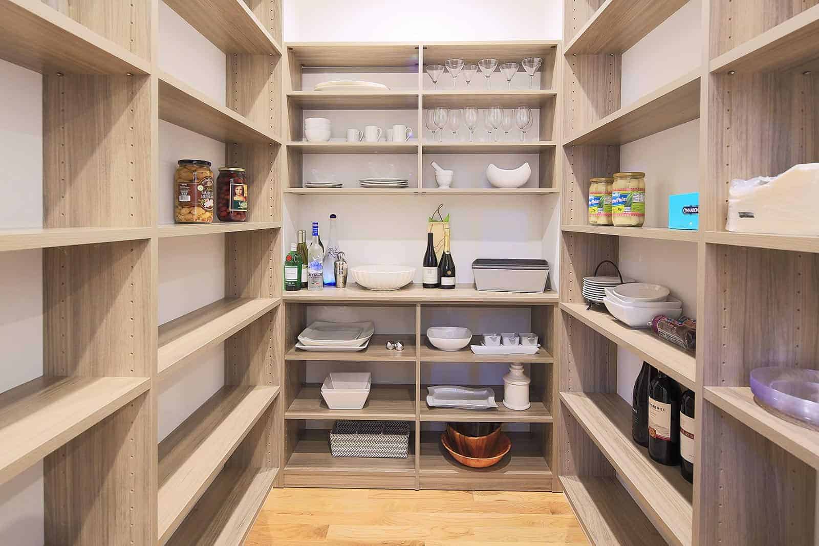 DIY Unique Custom Pantry Shelf