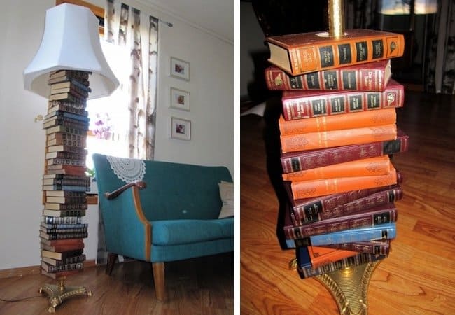 DIY Book warmer Floor Lamp