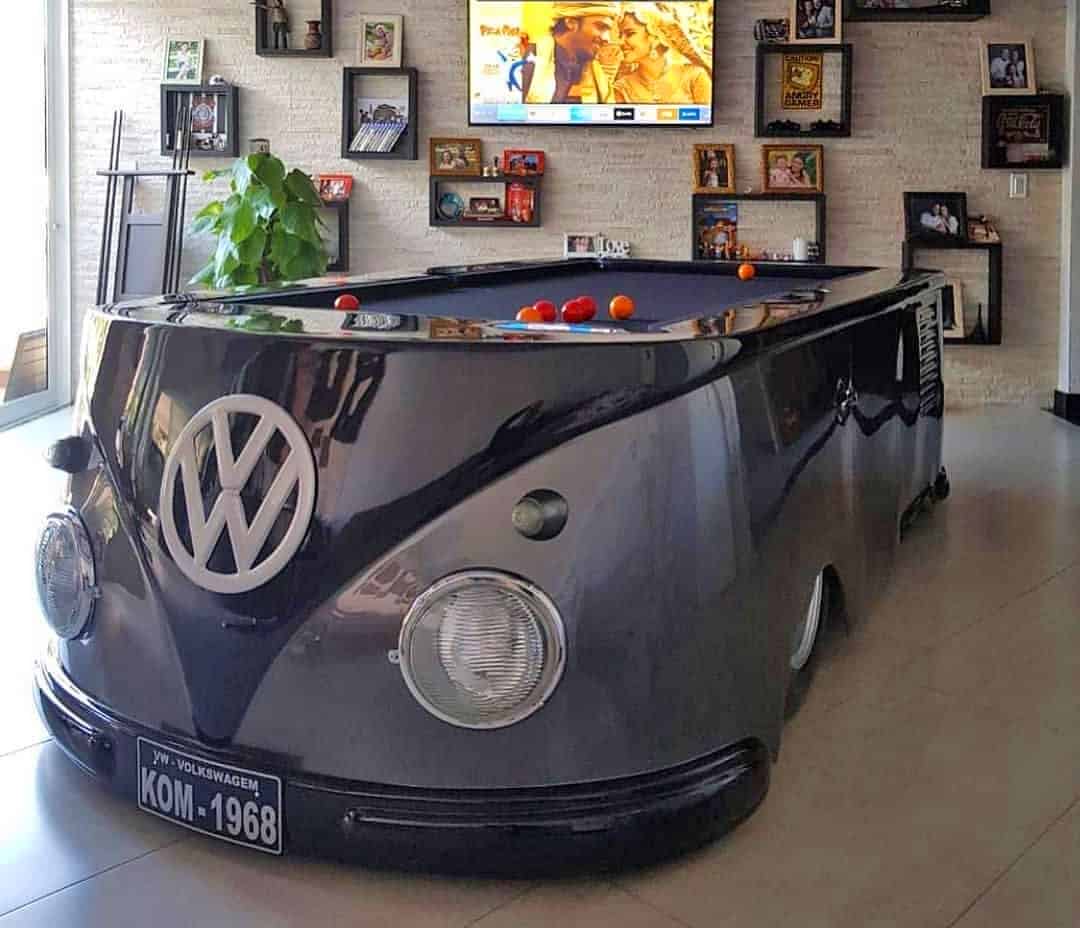DIY Volkswagen Pool Table