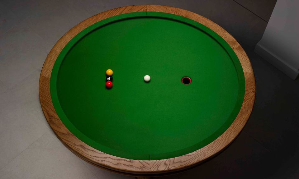 Elliptical Pool Table