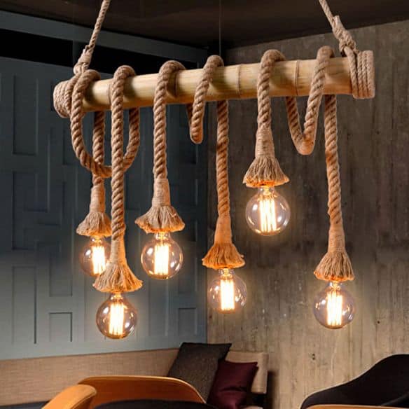 DIY Hanging Lightbulbs