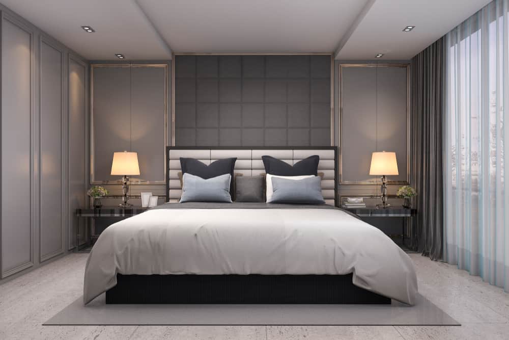 Modern, Trendy Bedroom Design