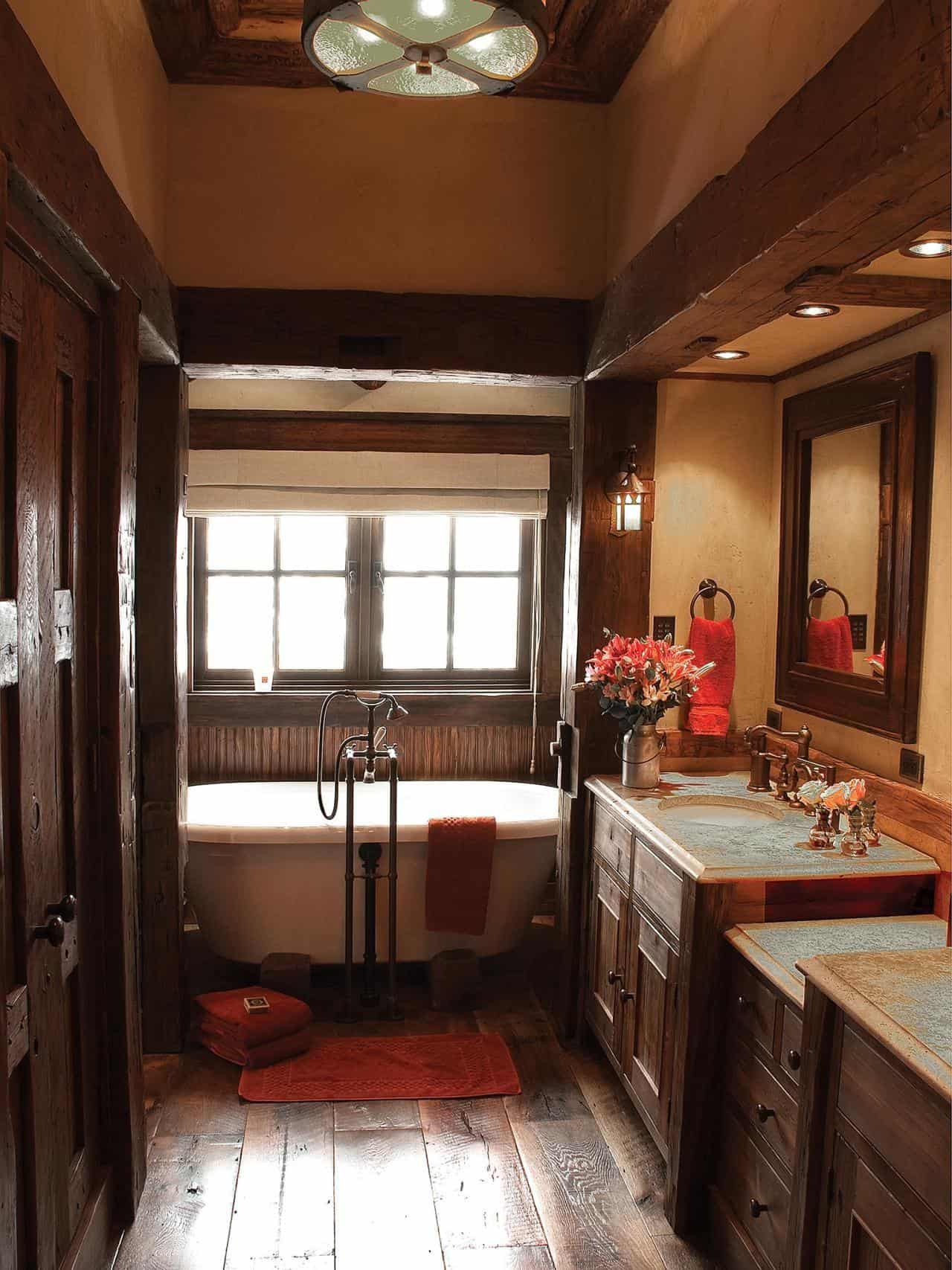 The Lodge-Style Bathroom