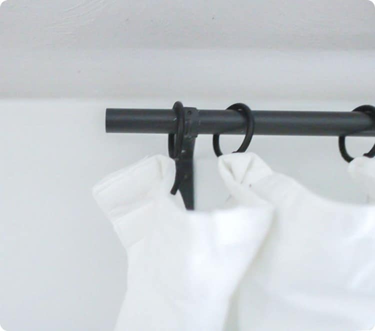 DIY Curtain Rods And Brackets