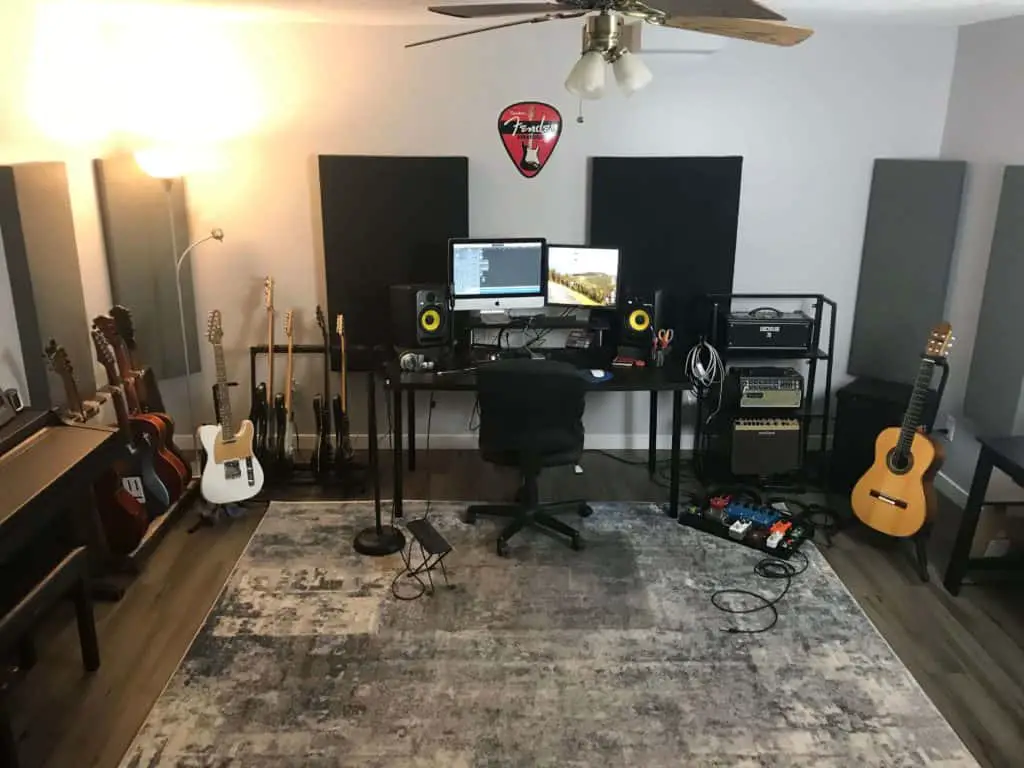 DIY Home Studio Acoustic Panels
