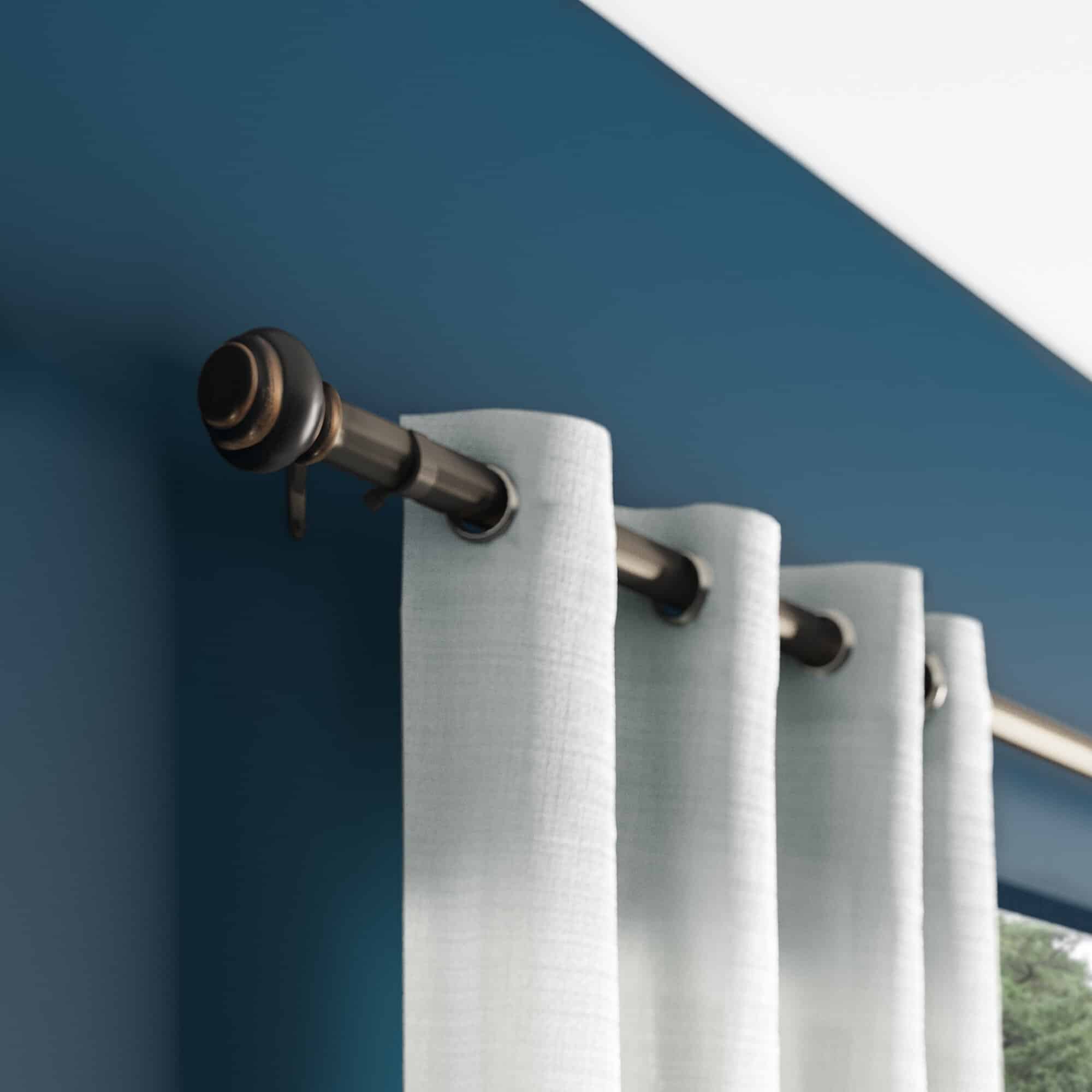 Make Curtain Rods Out of Electrical Conduit