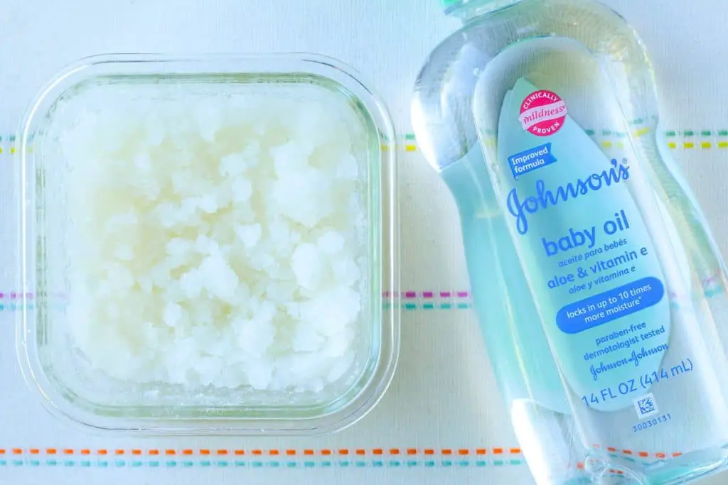 Try Use Baby Oil In Place Of Vegetable Oil