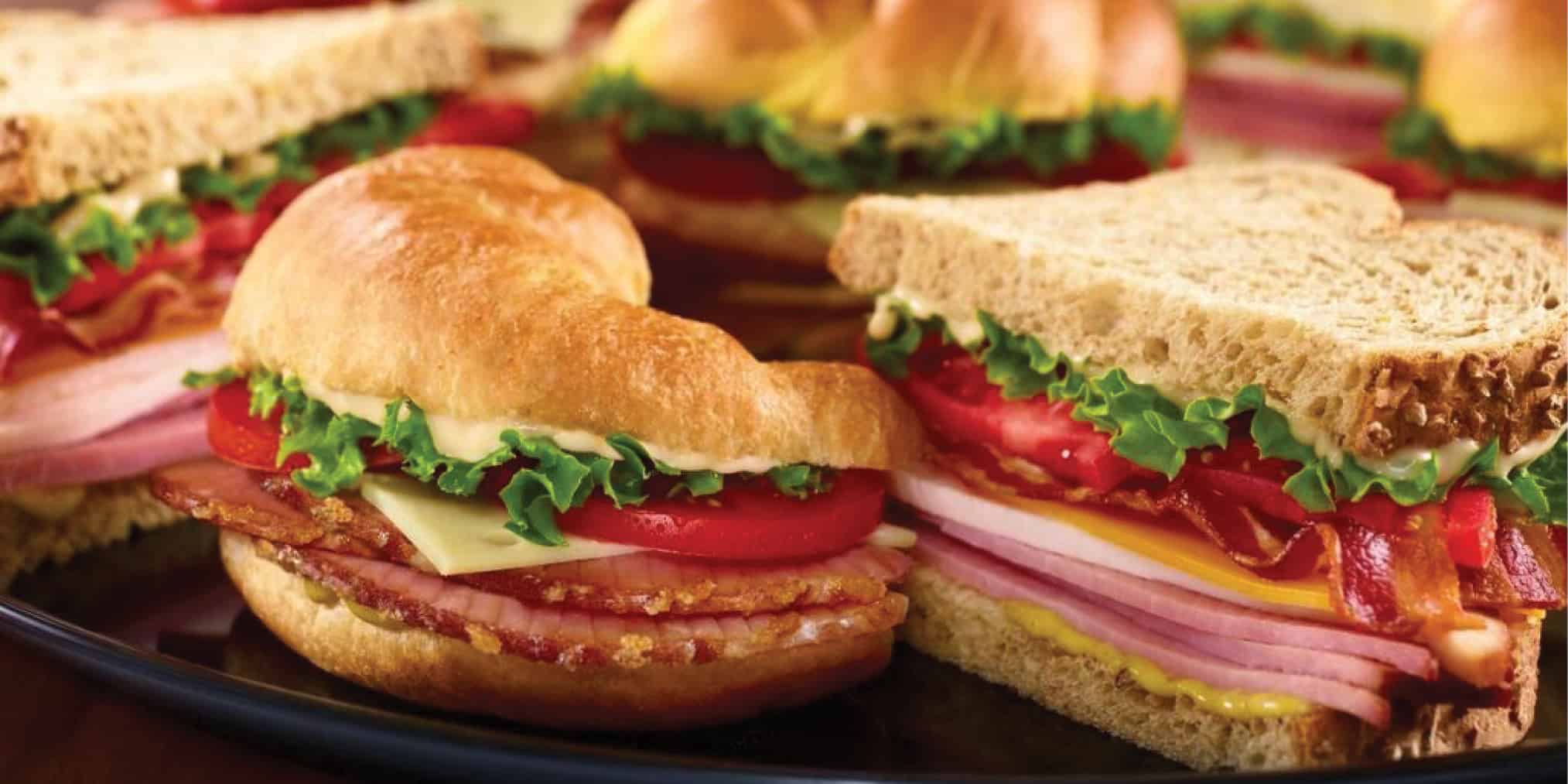 Baked Ham and Colby Sandwiches Recipe