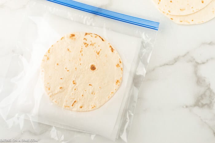 How To Freeze Tortillas