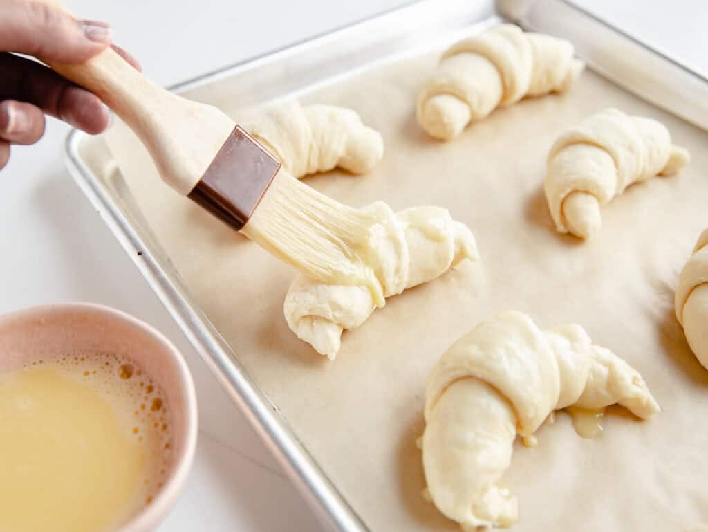 How to freeze unbaked croissant dough