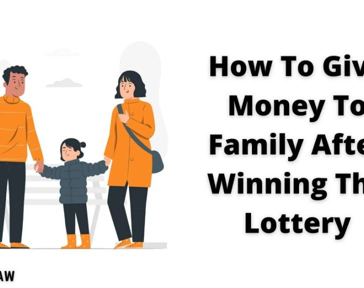 Can lottery winners share with family