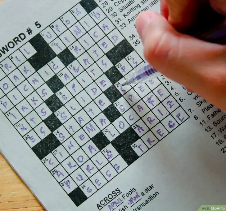 Is there a trick to crossword puzzles